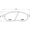 Sada brzdových platničiek kotúčovej brzdy BREMBO P 56 058