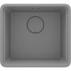 Deante MOMI granitový drez 50 x 45 cm, szary metalik ZKM_S10A