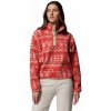 Columbia Helvetia 2 Printed Cropped Half Snap Poppy Red Retrotree 2098501610