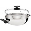 Kolimax Panvica KOLIMAX COMFORT 26 cm s držadlami, so skleneným vekom, vysoká