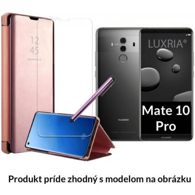 Púzdro Luxria Clear View Huawei: Mate 20 Ružové