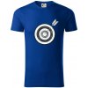 Terč na lukostreľbu - Tričko z organickej bavlny - 3XL ( Kráľovská modrá )