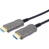 PremiumCord Ultra High Speed HDMI 2.1 optický fiber kabel 8K@60Hz,zlacené 25m (kphdm21x25)
