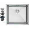 Erga HD, 1-komorový oceľový drez 490x440x210 mm, oceľová, ERG-MLS-HD4944