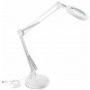 Extol | Extol - LED Stmievateľná stolná lampa s lupou LED/8W/5V 2900/4500/7500K biela | MB0437