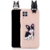 3D Silikónové puzdro Huawei P40 Lite marhuľová farba roztomilý psík