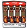 AMiO Upínacie pásy s račňou 700kg 25mm 4,5m 4ks BELT-03