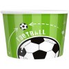 Party Papierové kelímky na zmrzlinu Futbal, 6ks