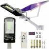 Solárna pouličná lampa IP66 600 LED 1000W s diaľkovým ovládaním, držiakom a solárnym panelom