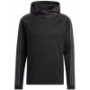 Pánska golfová mikina Adidas Three Stripe COLD.RDY Hoodie M Čierna