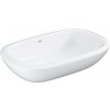 Grohe Eurostyle New - Umývadlo na dosku 5x4 cm, bez prepadu, PureGuard, HyperClean, alpská biela 39216000