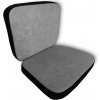 Pok-Ter Pillow zvýšovacie vankúše do auta (2 ks) – svetlošedé