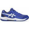 Juniorská obuv Asics Gel-Dedicate 8 GS - dark cobalt/white - Modrý (35,5)