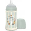 Suavinex Dojčenská fľaša Wonderland 270 ml Fyziol prietok M Zelená