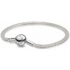 Pandora Strieborný náramok Moments s okrúhlym zapínaním (59072816)