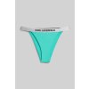 PLAVKY KARL LAGERFELD LOGO BIKINI BOTTOM W/ ELASTIC FLORIDA KEYS GREEN