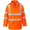 PORTWEST HI-VIS SEALTEX FR41 / Nehorľavá reflexná bunda do dažďa - HV oranžová XL