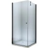 MEXEN/S - PRETORIA sprchovací kút 80x80, transparent, čierna 852-080-080-70-00
