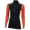 Aclima Hiking Crew Neck shirt Jet Black Poinciana Capulet Woman
