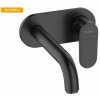 Hansgrohe Vernis Blend Umývadlová podomietková batéria s výtokom Čierna matná 71576670 HG 71576670
