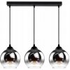 LUXOLAR Luster Smoke Globe – trojramenné závesné svietidlo so sklenenými guľami, 2 varianty Typ: Typ 2