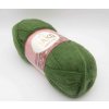 Priadza Angora luks - lesná zelená - 10665