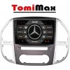 TomiMax Mercedes Benz Vito 3 Android 13 autorádio s WIFI, GPS, USB HW výbava: QLED 8 Core 8GB+128GB HIGH - iba displej A,C