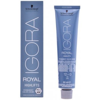 Schwarzkopf Igora Royal Highlifts 12-0 špeciálna blond 60 ml