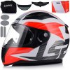 MOTOCYKLOVÁ PRILBA LS2 FF353 RAPID II GRID RED Integrálna S