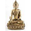 Buddha Liečiteľ socha mosadz 20cm 1,6kg
