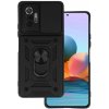 Puzdro Defender Slide Xiaomi Redmi Note 10 Pro/10 Pro Max - čierne