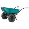 Extol Industrial elektrický fúrik 2-kolesový 100L, 40V/6Ah, 8791590