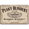 Ceduľa Peaky Blinders Whiskey Vintage style 30cm x 20cm Plechová tabuľa