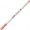 STABILO Pen 68 brush - prémiová fixka s variabilným hrotom - samostatná fixka - telová svetlá