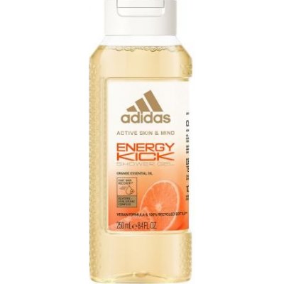 Adidas Energy Kick energizujúci sprchovací gél 250 ml pre ženy