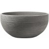 Nohel Garden Žardinka TROPEA plastová d60x27cm Barva: Antracit, Rozměry: 52x52x25cm