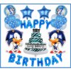 Narodeninová balónová párty sada Ježko Sonic