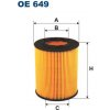 FILTRON Olejový filter OE649