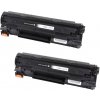 Toner kompatibilný s HP CF283X (2-pack)