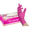 Nitras Nitrilové rukavice magenta CANDY 100 ks S 7