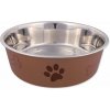 Tatrapet Miska Trixie nerezová, plastový povrch 23cm 2000ml