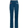 Ortovox COL BECCHEI PANTS W petrol blue XL; Modrá kalhoty