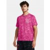 Under Armour Pánske tričko Pjt Rck Q2 Terry AOP Crew Ružová MD