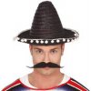 Mexické čierne sombrero (33 cm)