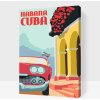 Vymalujsisam.sk Maľovanie podľa čísiel - Kuba, Havana Veľkosť: 40x60cm, Rám: Na plastovej doske