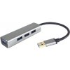 PremiumCord USB 3.0 Superspeed HUB 4-portový ku3hub4e
