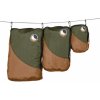 TICKET TO THE MOON Travel Cube Set brown/army green (1xS, 1xM, 1xL)