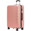Veľký rodinný cestovný kufor s TSA zámkom ROWEX Crystal Farba: Rosegold