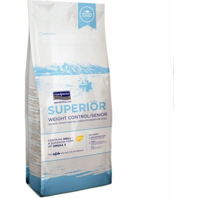 Fish4Dogs Superior Weight Control Losos 12 kg