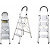 CROWNMAN Skladací 4-stupňový rebrík pre domácnosť